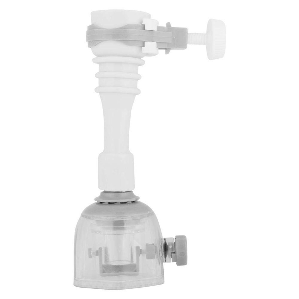 Dailygoody - Kraanmondstuk - Waterbesparend - Roterend - 13cm - Verstelbaar - Voor Keuken en Badkamer - Grijs