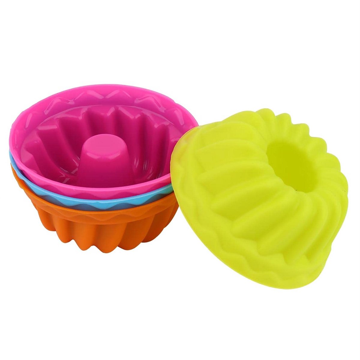 Dailygoods - Dailygoody - Muffin Bakbekers - Siliconen Cupcake Mallen - Hittebestendig en Duurzaam - Mini Formaat voor 12 Muffins - Perfect voor Feestjes en Verjaa..