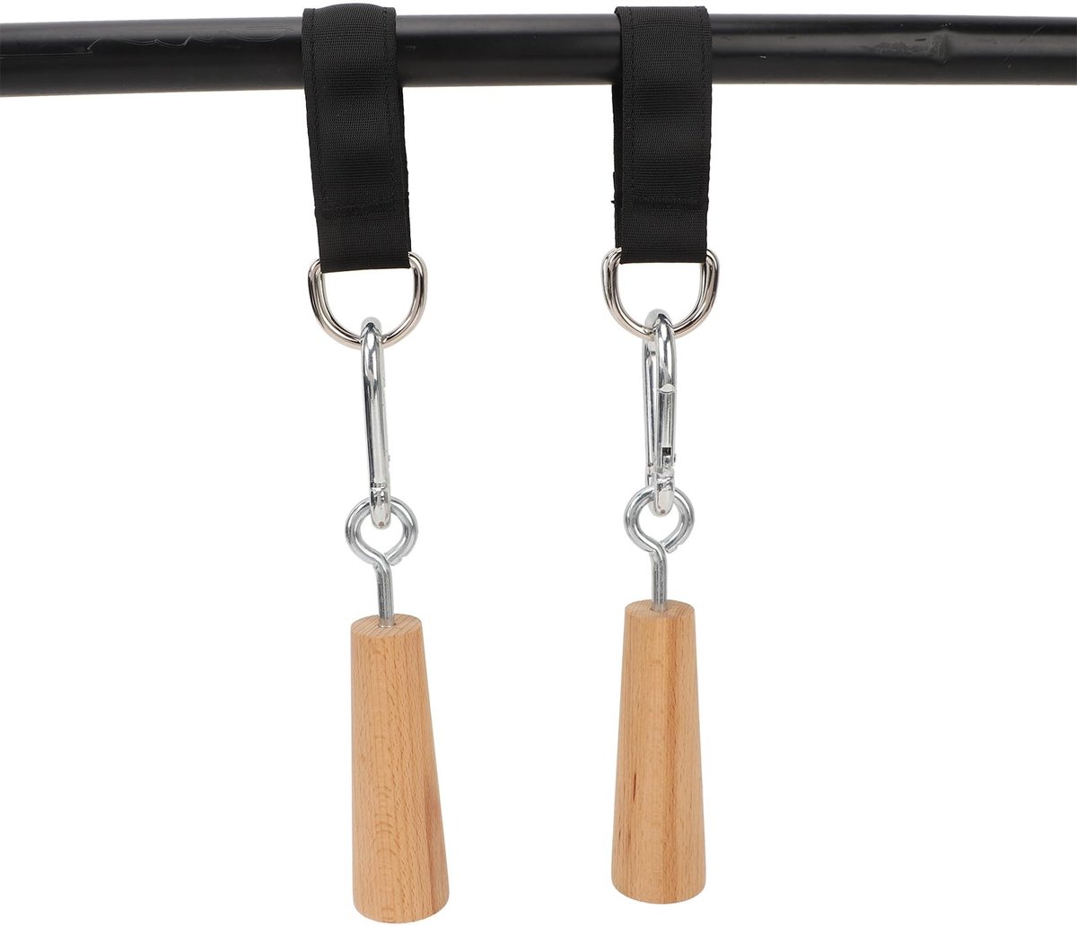 Dailygoods - Dailygoody - Houten Optrekgrepen - Krachttrainer - Multifunctioneel - Fitnessaccessoires - Uitoefenaar Trek - Geschikt voor Boulderen