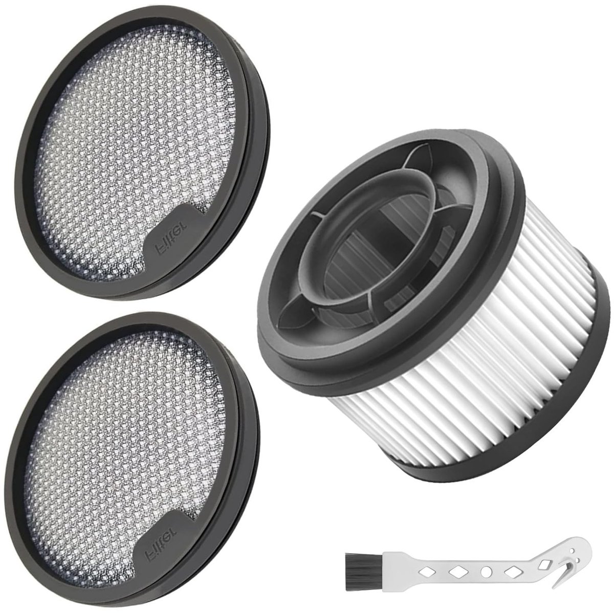 Dailygoods - Dailygoody - Hepa Voorfilter - Wasbare Filters - Perfecte Pasvorm - 3 HEPA-filters - Kwaliteitsaccessoires - Geschikt voor Dreame en Xiaomi - Model T1...
