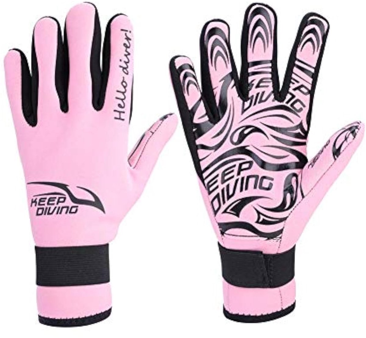Dailygoods - Neopreen Duikhandschoenen 5-Vinger - 2 mm - Ideaal voor Watersport - Warm en Comfortabel - Beschikbaar in Verschillende Maten
