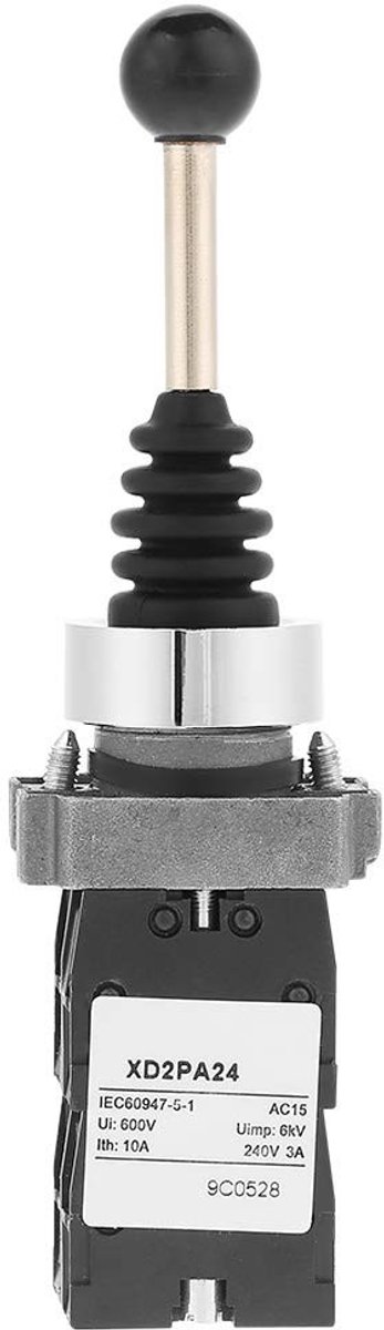 Dailygoods - Dailygoody - XD2-PA24 Joystick Controller met Voorjaarsretour - 4-positie Schakelaar