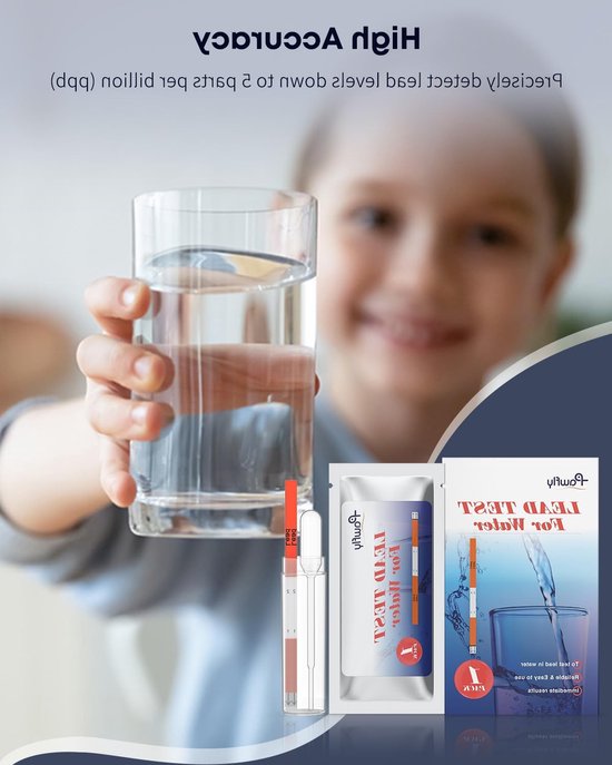 Lead Test Kit voor Drinkwater - 10 Minuten Nauwkeurige Detectie tot 5ppb voor Stadswater, Huishoudelijk Water en Putwater Testen — afbeelding 5