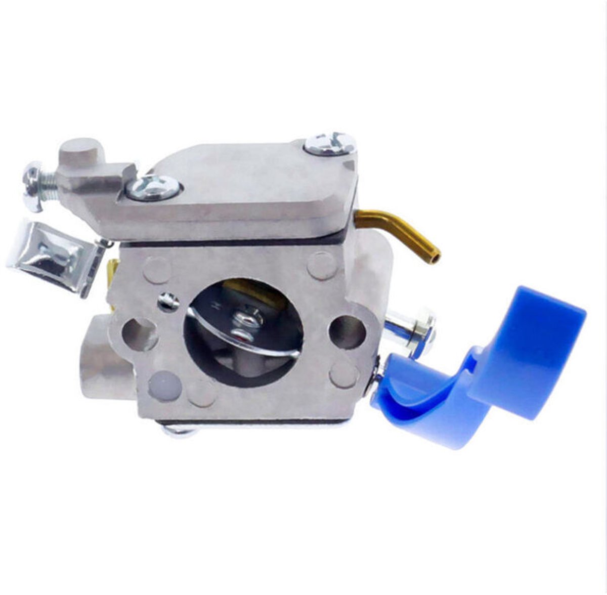 C1Q-W37 carburateurrevisieset, XU, geschikt voor Husqvarna 125B 125BX 125BVX 28CC bladblazer, geschikt geschikt voor carburateurs C1Q-W37 (modelnummers 590460102 en 545081811), inclusief brandstofleidingset (modelnummer 581798001). – foto 2