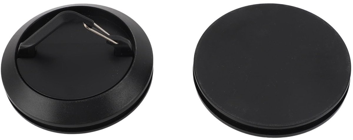 Dailygoody - Camping magnetische haak - Compacte betrouwbare haak - Zwart - Multifunctionele tenthaak - Perfect voor kamperen en buitenactiviteiten -