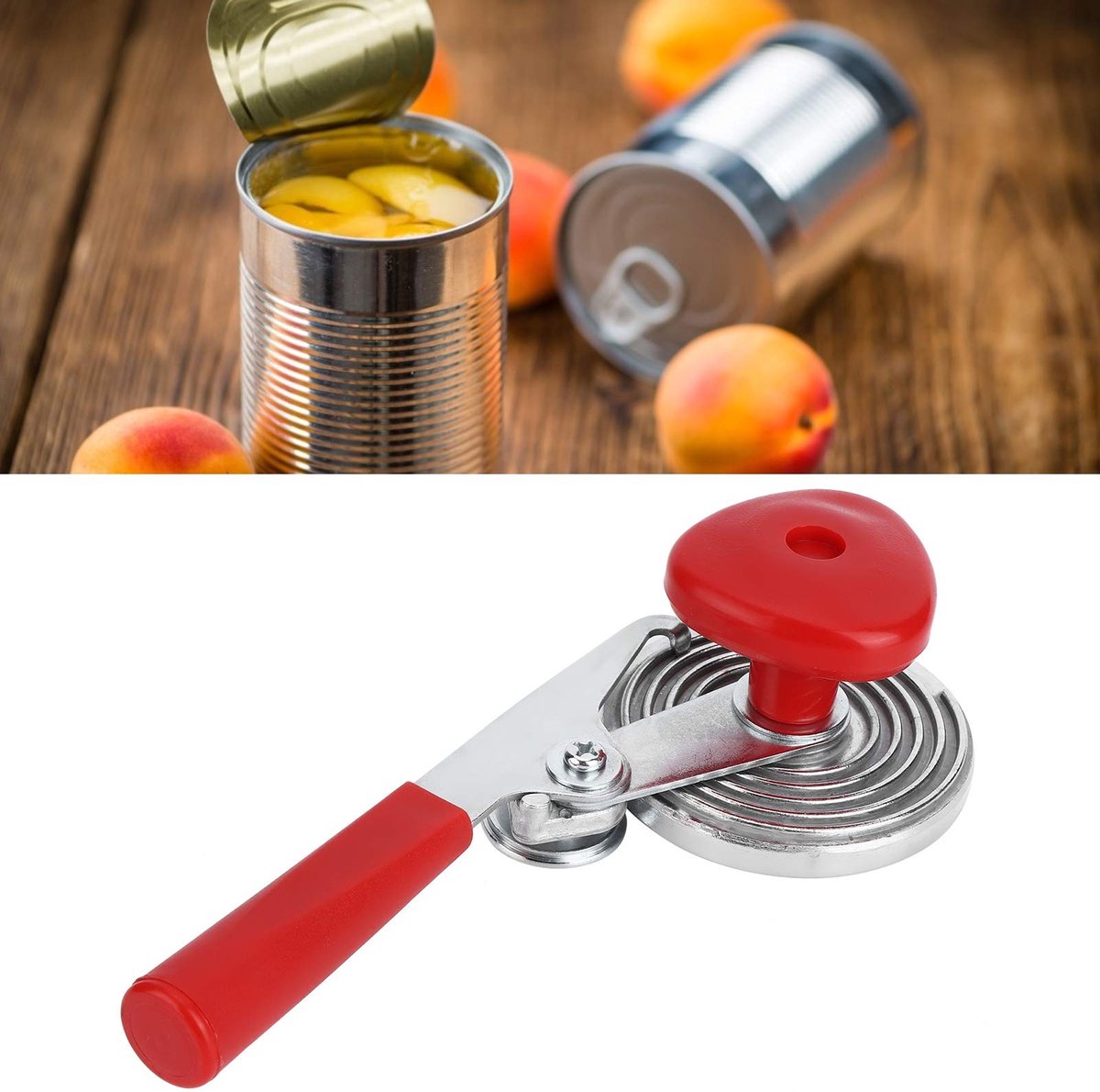 Dailygoods - Handmatige Bliksluiter voor Glazen Blikjes 22,5 cm