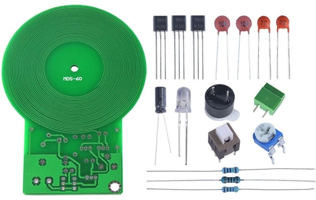 Dailygoods - Metaaldetector Kit voor DIY Elektronische Solderen