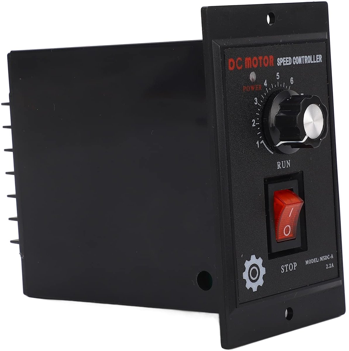 Dailygoody - DC Motor Snelheidsregelaar - Elektrische Motor Snelheidsregelaar - Compact en gebruiksvriendelijk - 220V AC naar 180V DC - Voor diverse t.