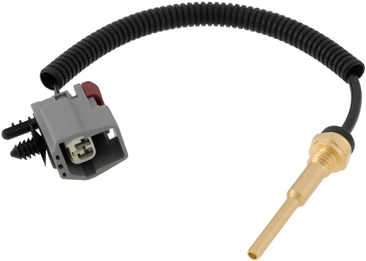 Dailygoods - Dailygoody - Auto Koelvloeistof Temperatuursensor - M10*1.5 - Precisie Meting - Kunststof en Metaal - Betrouwbare Sensor - Compatibel met Diverse
