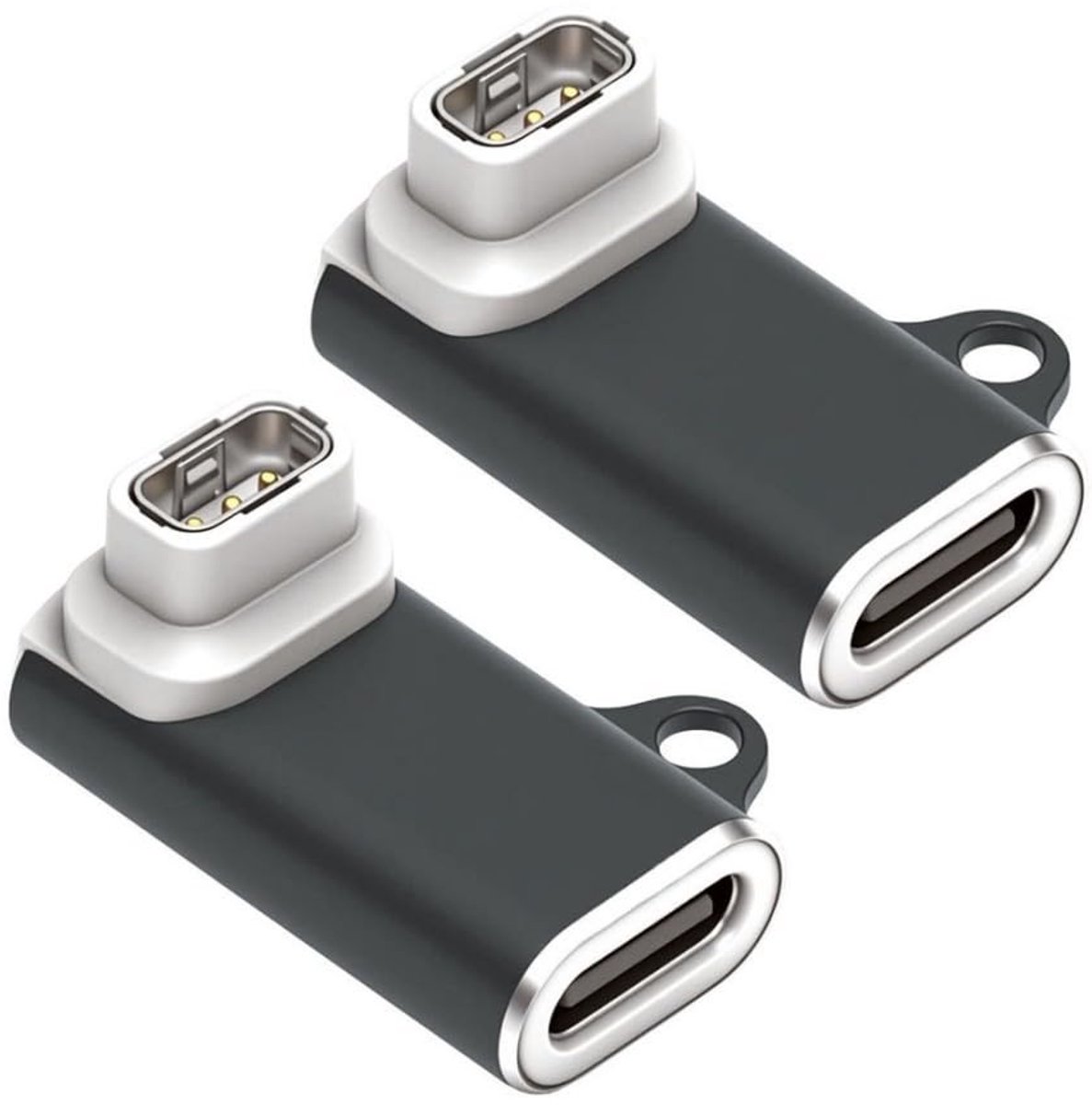 Dailygoods - 2-Pack USB C naar Magnetische Lader voor Smartwatch