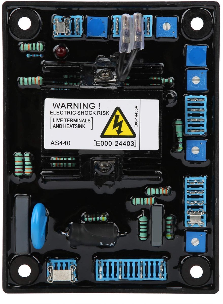 Dailygoods - Dailygoody - Generator Automatische Spanningsregelaarkaart - AVR-module - Betrouwbare stabilisatie - Kunststof - Generatoraccessoires - Eenvoudige ins