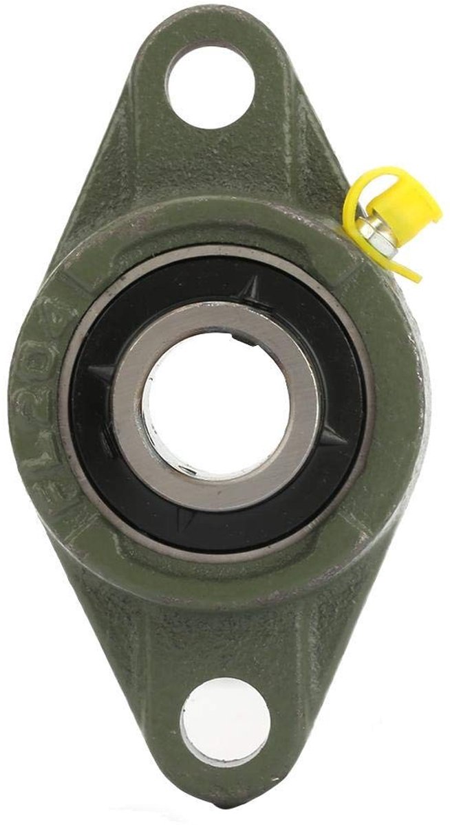 Dailygoody - 20mm x 47mm - Draagbare Lager - Hoogwaardige Stalen Flenslager - UCFL204 - Zelforiënterend - Ideaal voor Machinebouw - Robuuste Constru
