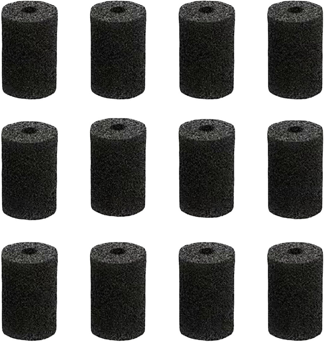 Dailygoods - Dailygoody - Staart Scrubber Spons - Vervangingsset voor Polaris - 12 - Efficiënte zwembadreiniging - Voor Polaris 180 280 360 380 480 3900
