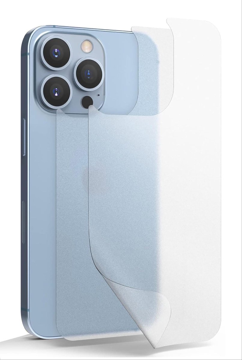 Dailygoods - Dailygoody - Rugbeschermer - iPhone 12 Pro - Matte Textuur - Zacht TPU - Doorsluitend - 2 Stuks - Geschikt voor iPhone 12 Pro