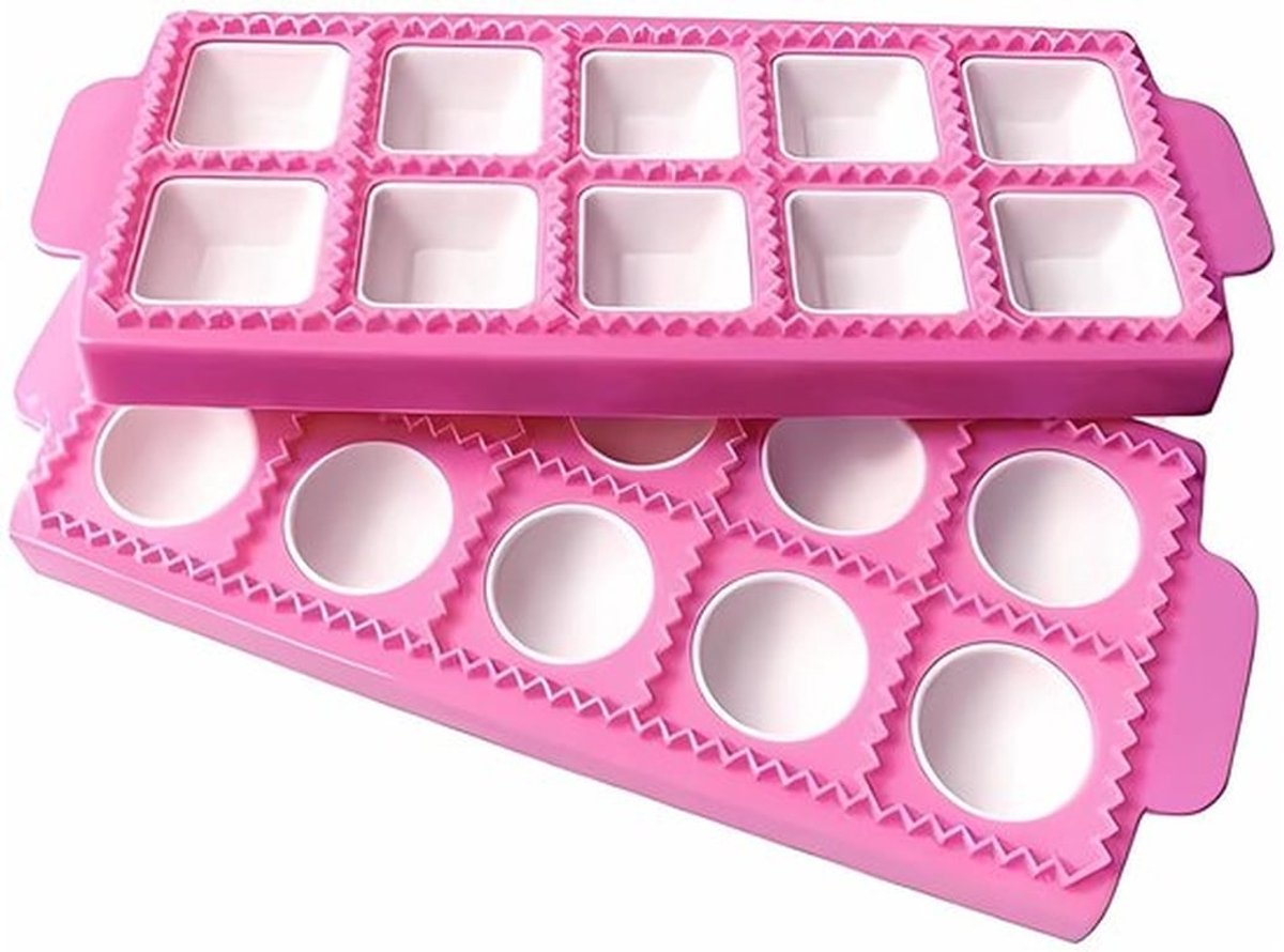 Anti-aanbak Ravioli Maker - Multifunctioneel - 1 stuk - BPA-vrij - Kunststof