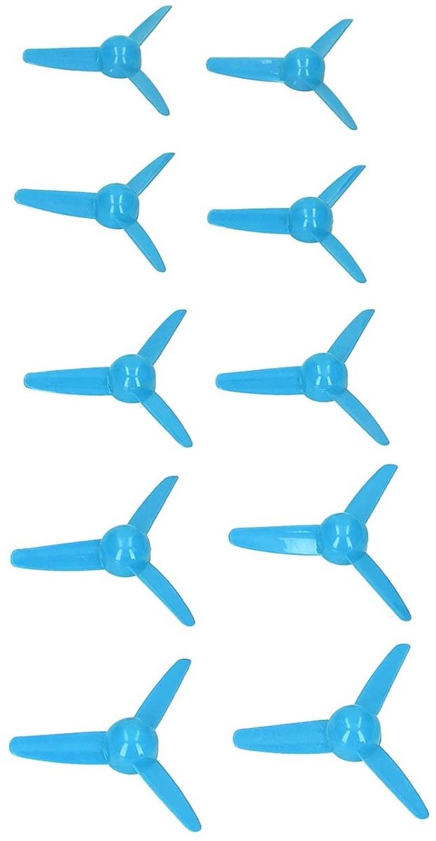 3-bladige propeller van 70 mm voor RC boten, 2 mm gat voor DIY speelgoedmodellen en accessoires