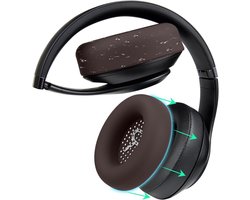 Zachte en duurzame silicone oorkussens voor Beats Studio 2/3/Pro hoofdtelefoons, wasbaar en beschermend tegen zweet