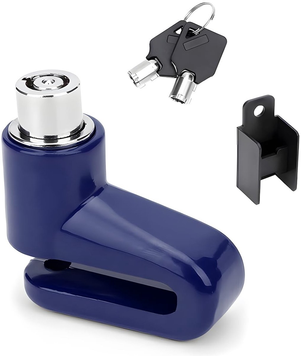 SPHProducts - Fietsschijfvergrendeling - Diefstalbeveiliging - Compact en draagbaar - Zwart - Schijfremslot - Veiligheid voor fiets en motor - Geschikt...