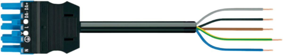Wago 771-9985/106-701 KABEL FEMALE-OPEN 7M 5X1 5MM2