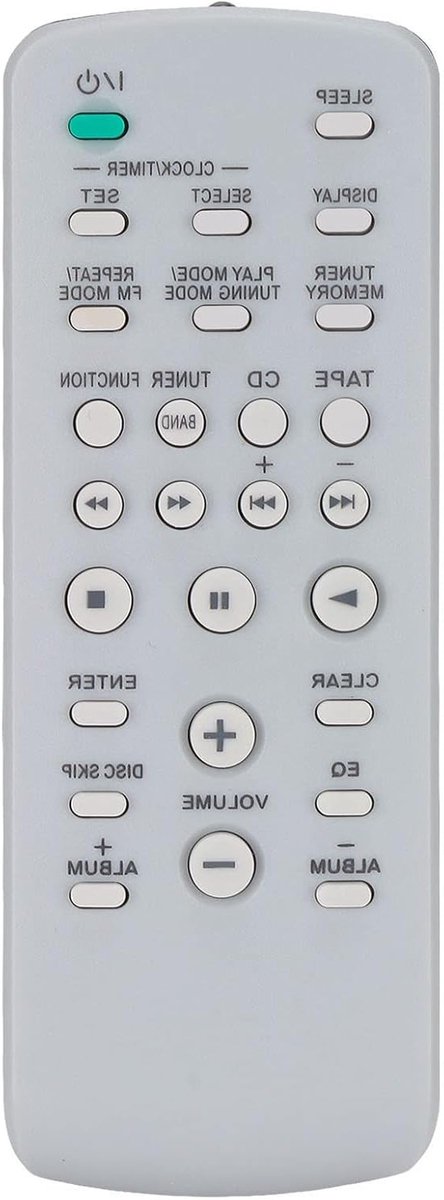 Vervangende Afstandsbediening voor RMSC3 RMSC30 CD HIFI Systeem, Gevoelige Knoppen, Geluidsinstallatie Accessoires en Compatibiliteit