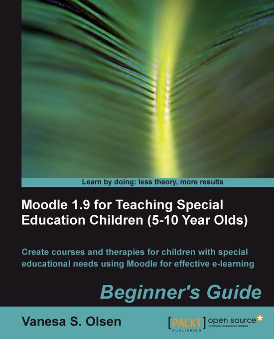 Moodle 1.9 for Teaching Special Education Children (5-10): B ... - cover