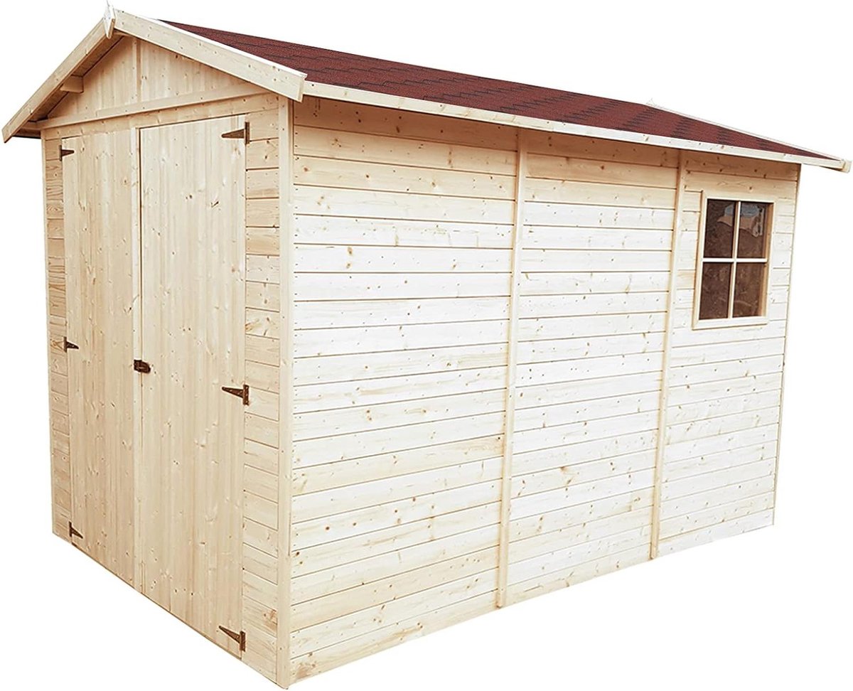 Dakshingles - Bitumen dakbedekking - Tuinhuis afwerken - Weerbestendig - 3 m² per verpakking - Rood