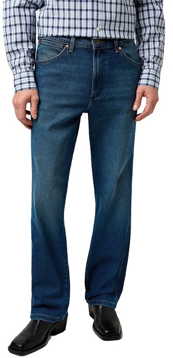 Wrangler Wrancher Bootcut Spijkerbroek 34 34 Man Old Habits