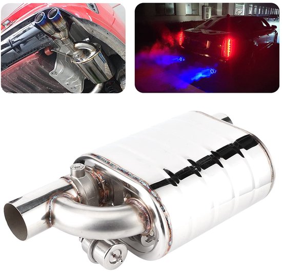 Allecto - Universele Auto Uitlaatklep - Roestvrijstalen Vacuum Pomp - Hoogwaardige materialen - Automatische bediening - Duurzaam en betrouwbaar - ... — afbeelding 4