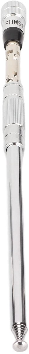 Allecto - 118-136MHz Luchtvaart Frequentieband Antenne - 25cm - Geschikt voor SHX-8800 SHX-8600 - Metaal - Verbeter je ontvangst