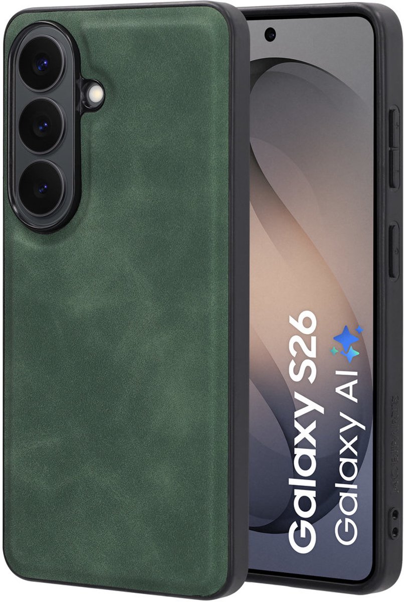 Mobiparts Classic Backcover geschikt voor Samsung Galaxy S26 Emerald - Groen - MagSafe