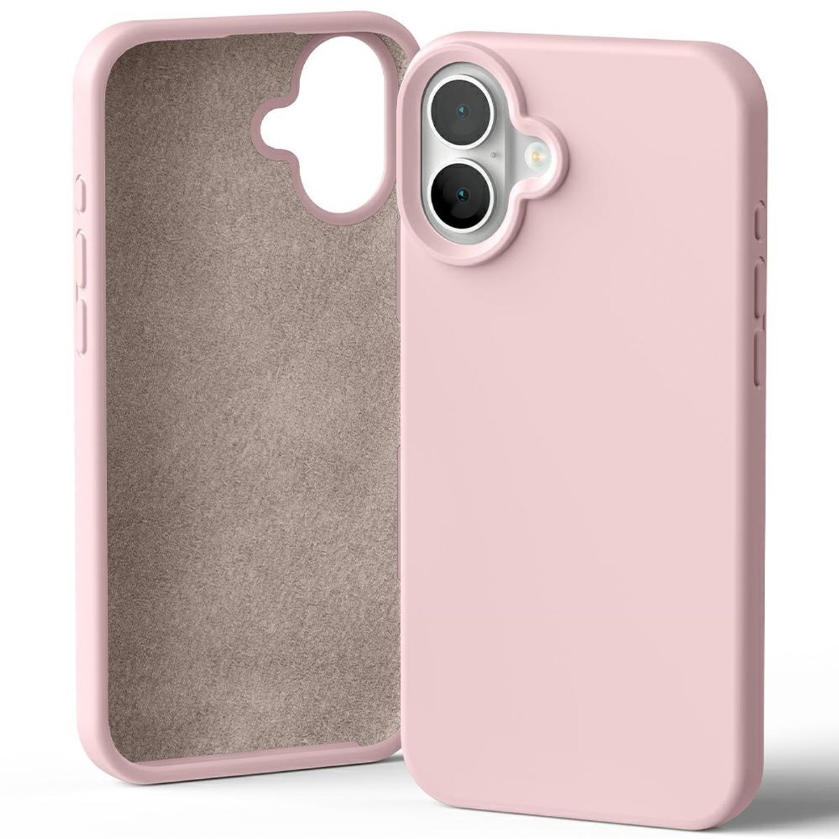 Mercury Siliconen Hoesje Voor Iphone 16 Plus Krasbestendig