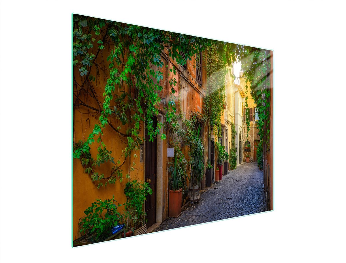 TMK ArtDeko Uliczka Serie - Snijplank - 52x30 cm - Hartglas - Antislip