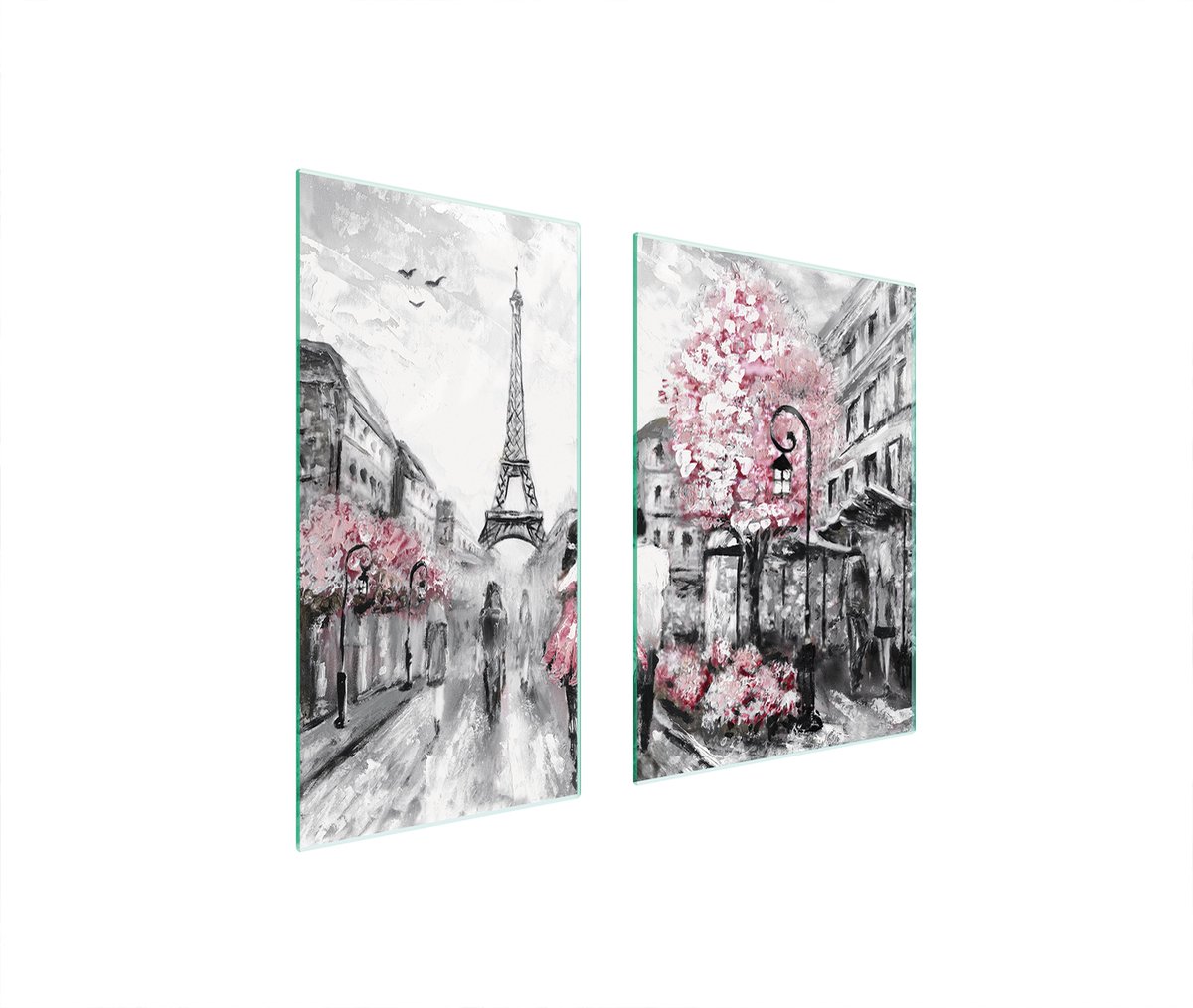 TMK ArtDeko - Snijplank - 75x52 cm - Glas - Parijs