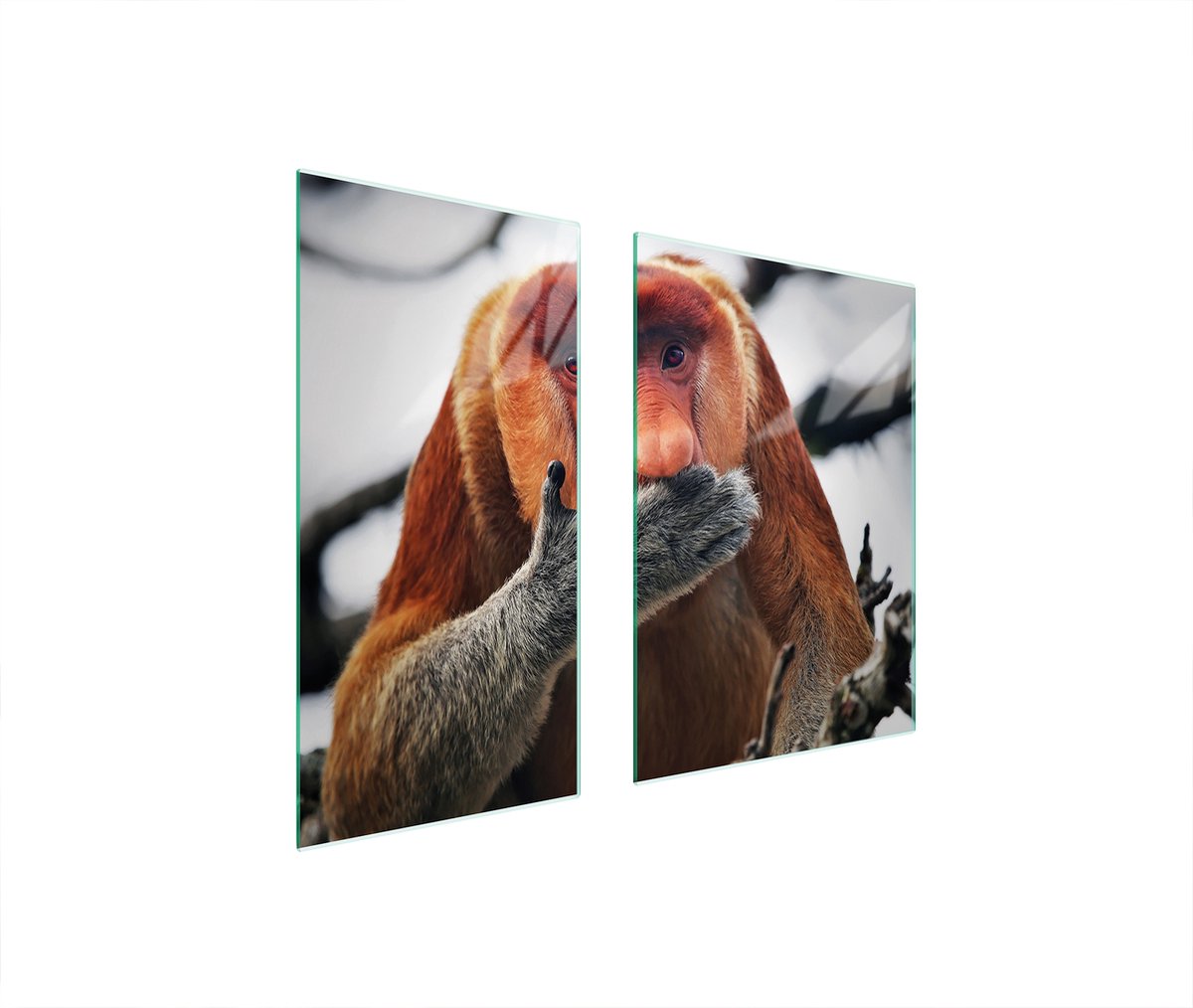 TMK ArtDeko - Snijplank - 75x52cm - Glas - Veelkleurig