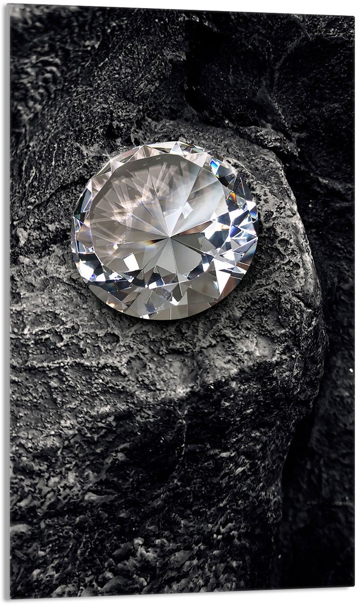 TMK ArtDeko Diament - Snijplank - Glas - 30x52 cm