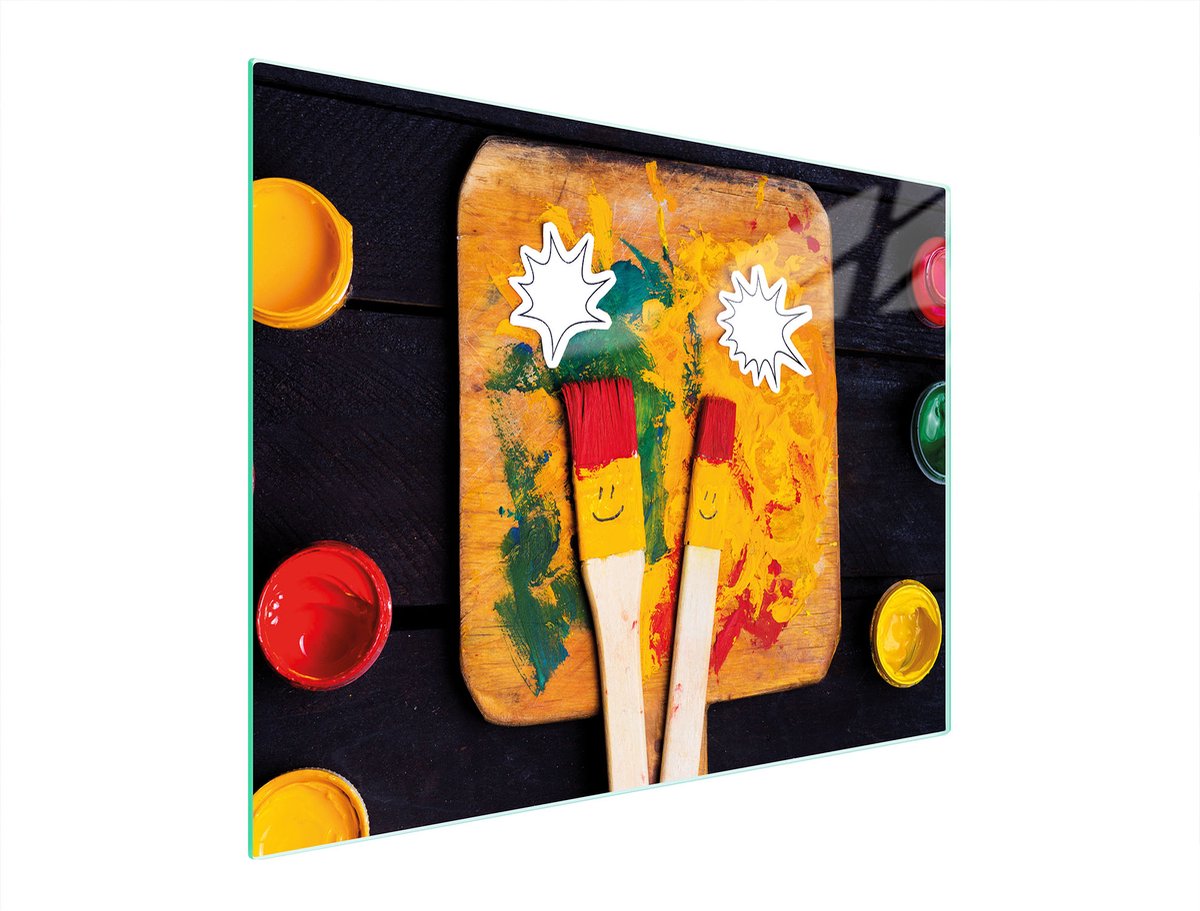 TMK ArtDeko - Glazen Snijplank - 52x40 cm - Veilig en Functioneel