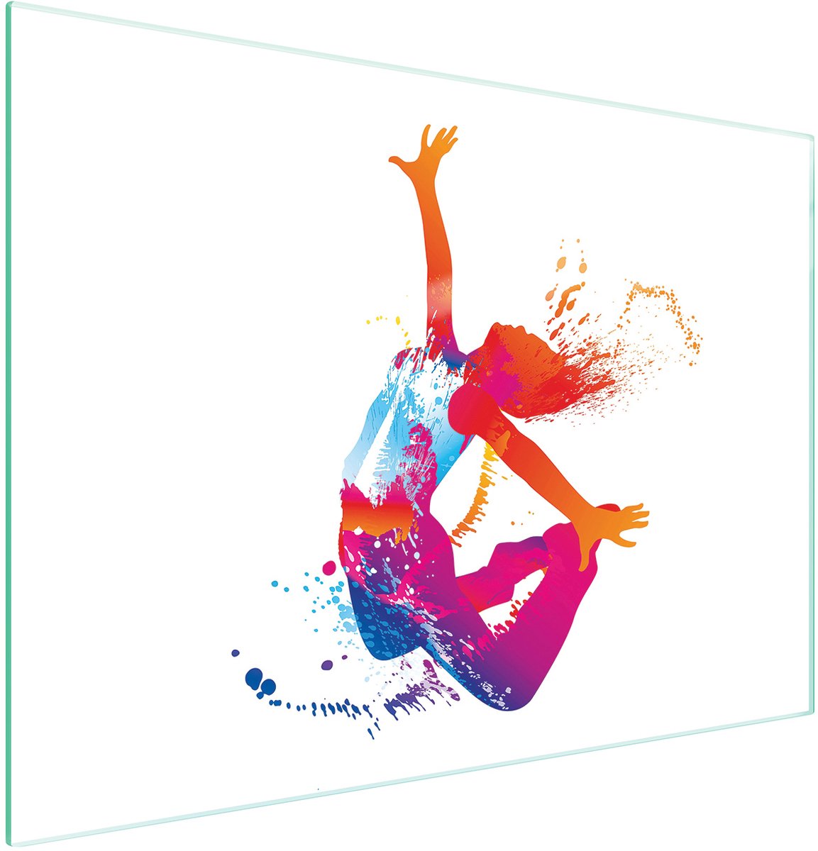 TMK ArtDeko - Snijplank - Glas - 40x30 cm - Antislip - Hartvormig