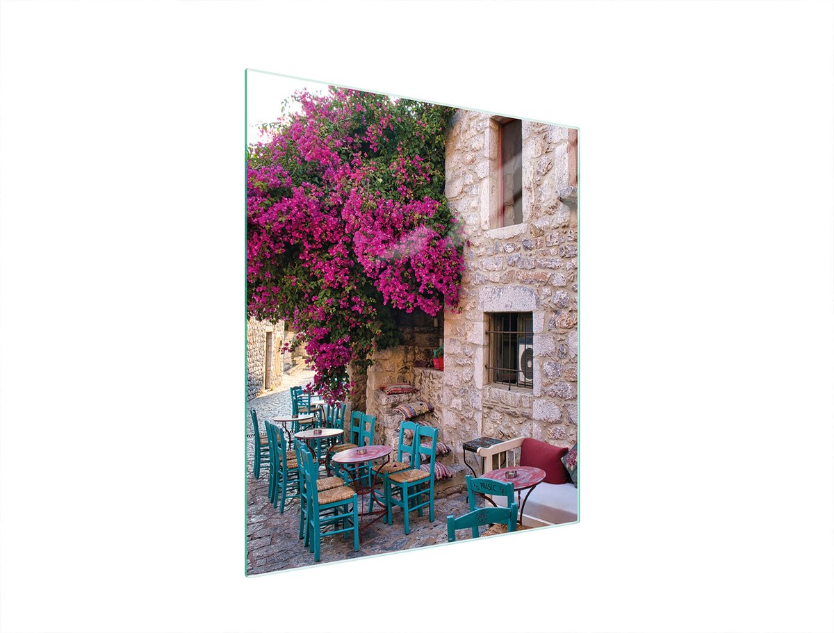 TMK ArtDeko - Snijplank - 45x52cm - Glas - Hartvormig