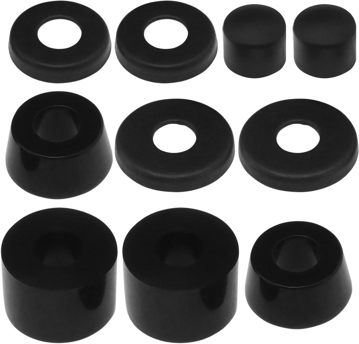 Skateboard Bussen Set Truck Onderdelen Skateboard Reparatie Hoge Elasticiteit PU 10 Stuks