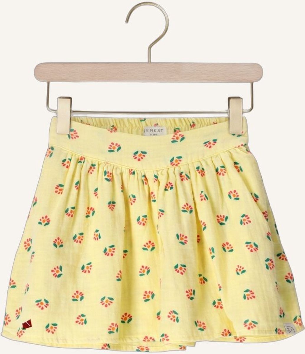 JENEST Summer Shorts Meisjes - Korte rok - Geel - Maat 110/116