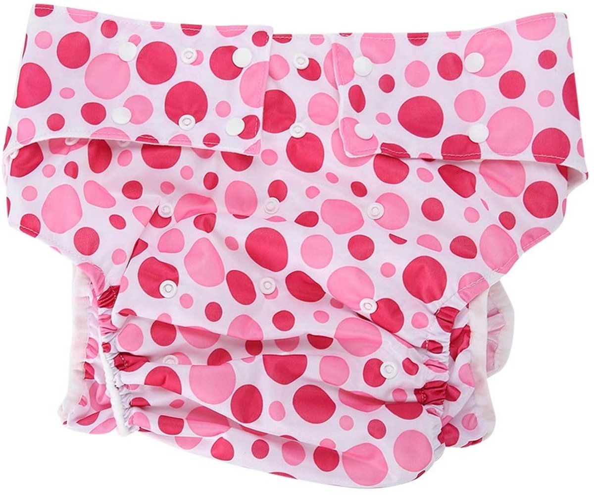 Allecto - Aanpasbare Volwassen Luier - Herbruikbare Luier Cover - Ideaal voor Incontinentiezorg - Wasbaar - Super Absorberend - Geschikt voor Ouder...
