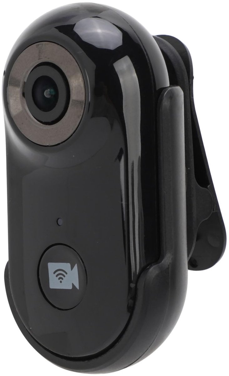 Allecto - Actiecamera 1080P - Sportcamera - Mini-bodycam - Zwart