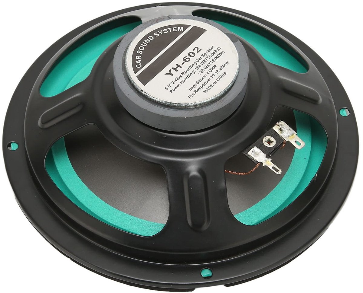 Allecto - 6.5 Inch Car Audio Speaker - Hoge kracht subwoofer - Perfect voor auto - 160 W geluidssysteem - Bass surround sound - Geschikt voor alle ... – foto 5