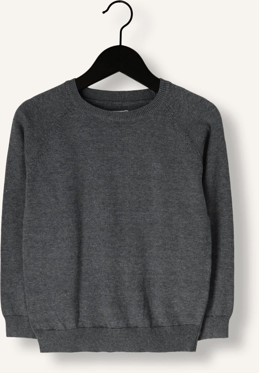MAYORAL Basic Cotton Jumper Truien & Vesten Jongens - Sweater - Hoodie - Vest- Donkergrijs - Maat 134