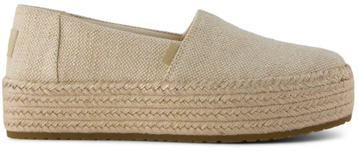 TOMS Valencia espadrilles gold