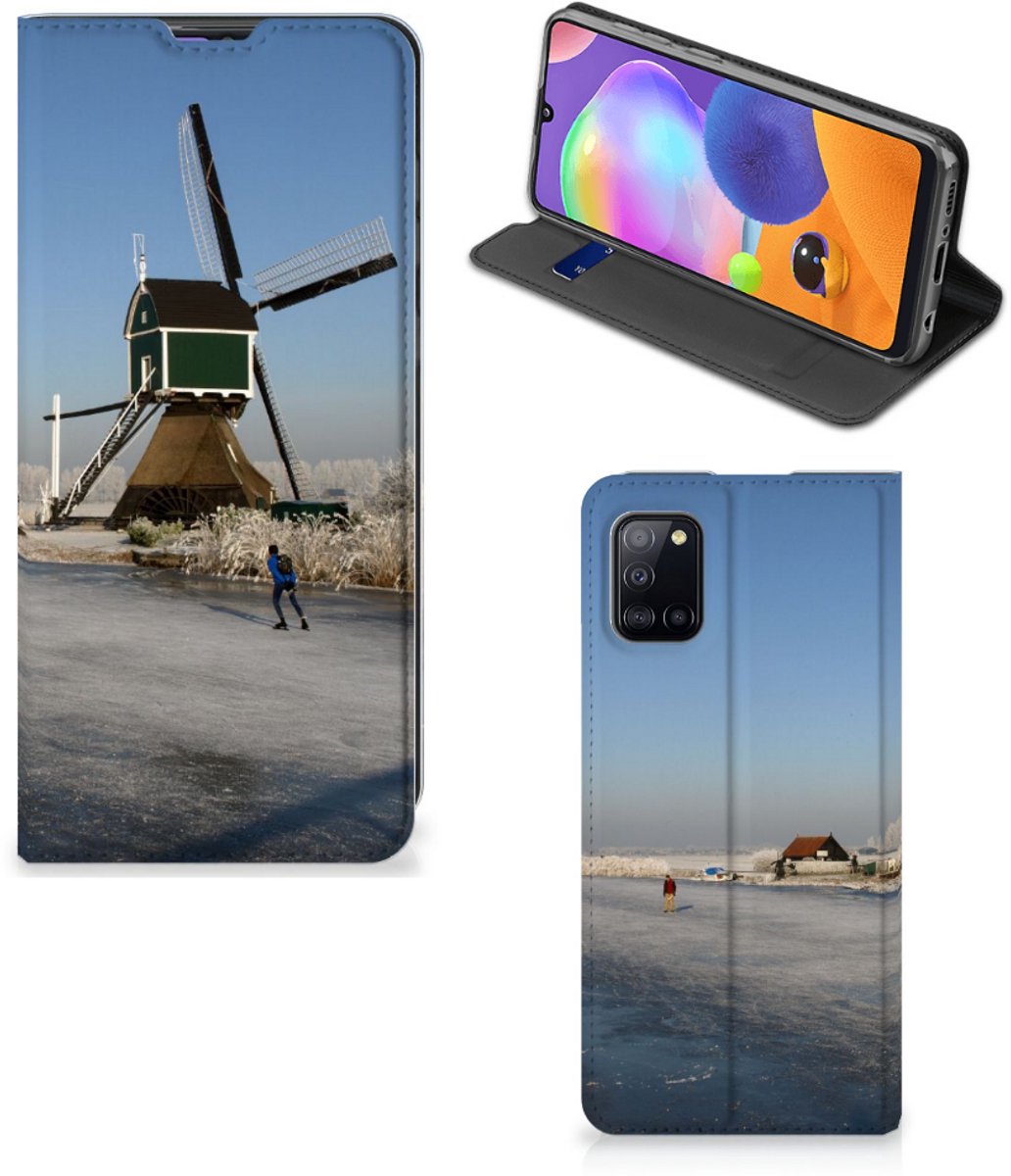 Samsung Galaxy A31 Book Cover Schaatsers