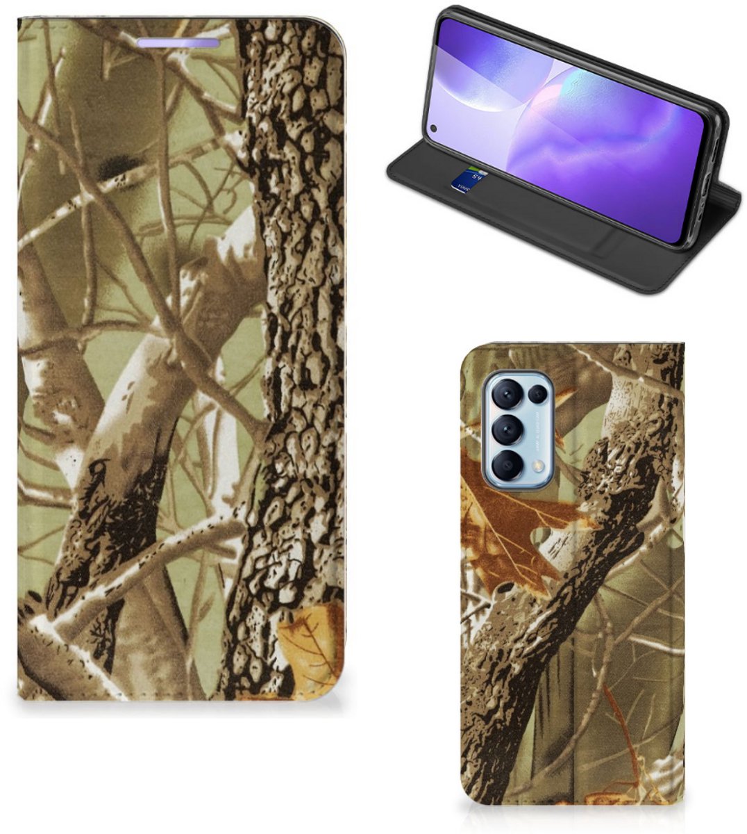 OPPO Find X3 Lite Smart Cover Wildernis