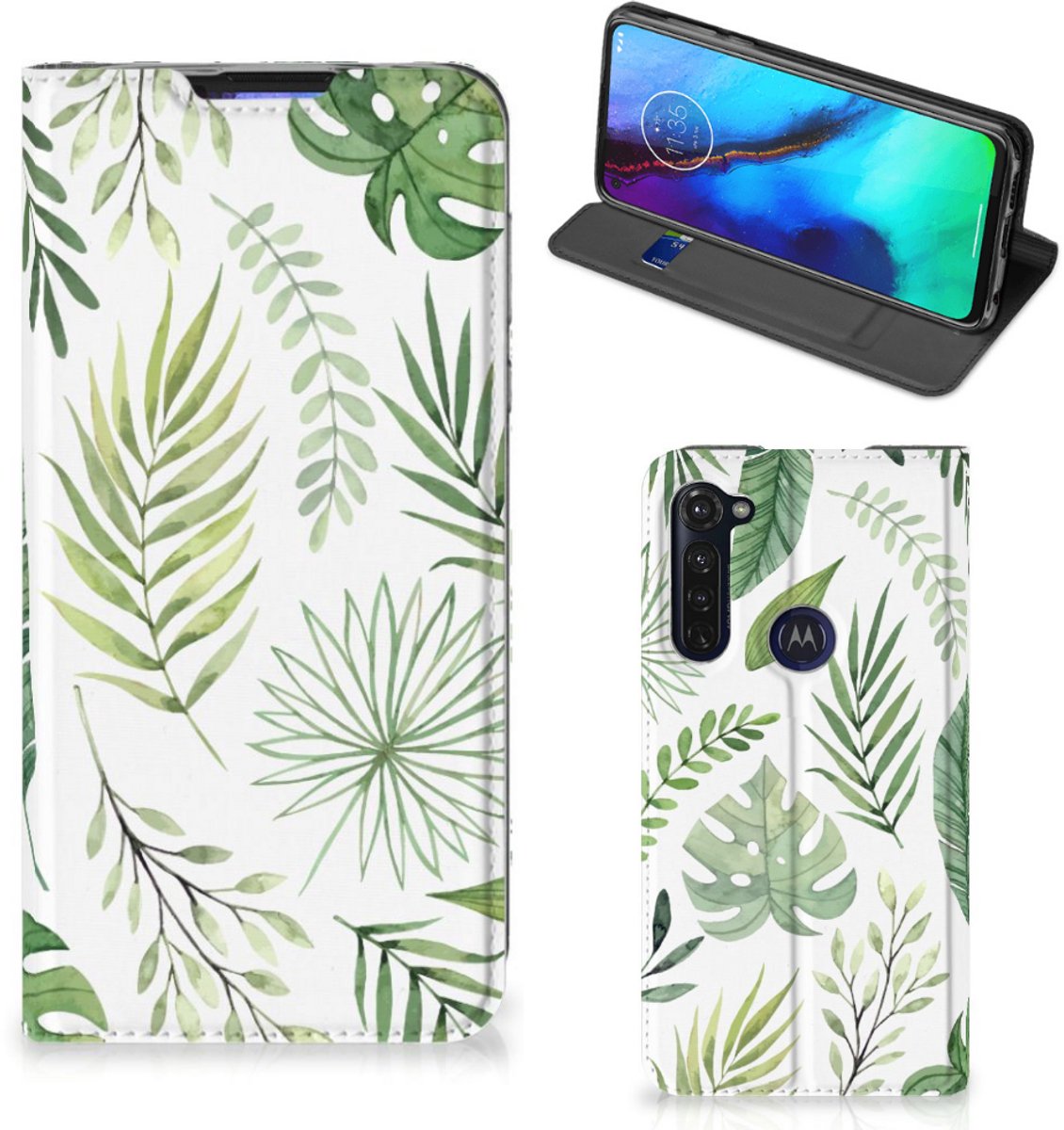 Motorola Moto G Pro Smart Cover Leaves