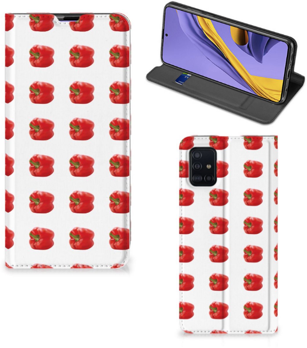 Samsung Galaxy A51 Flip Style Cover Paprika Red