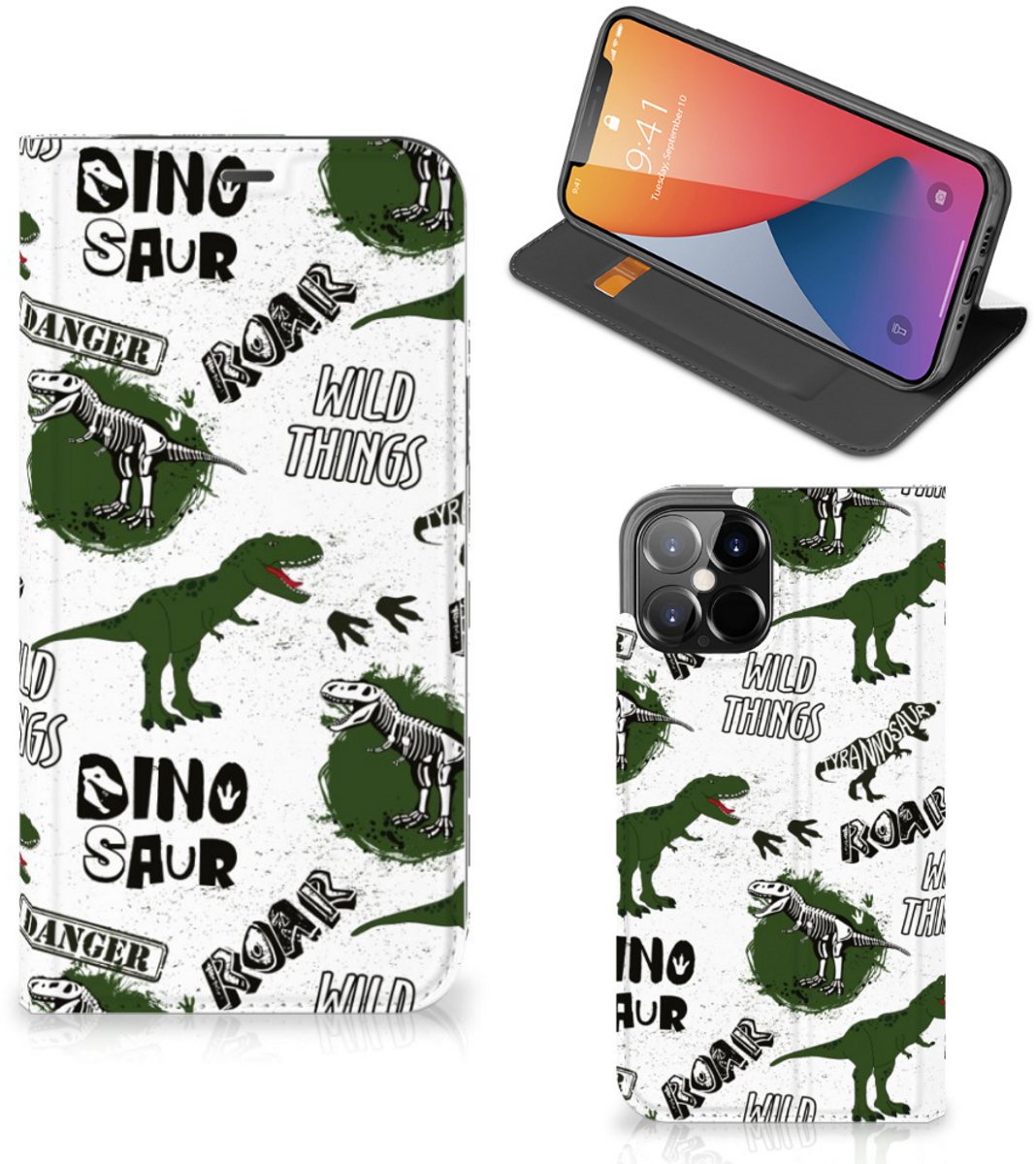 Hoesje maken voor iPhone 12 Pro Max Dinosaurus
